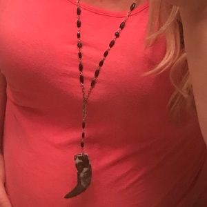 Free People Rosary Style necklace